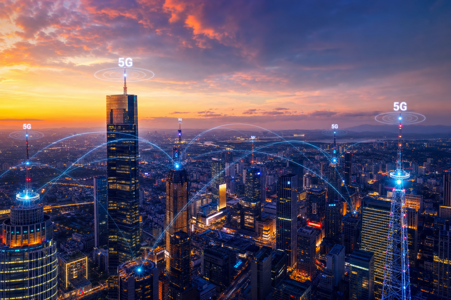 5G Netzwerk – vernetzte Welt